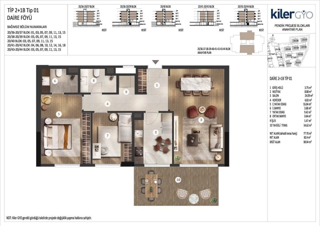 Referans Pendik Floor Plan