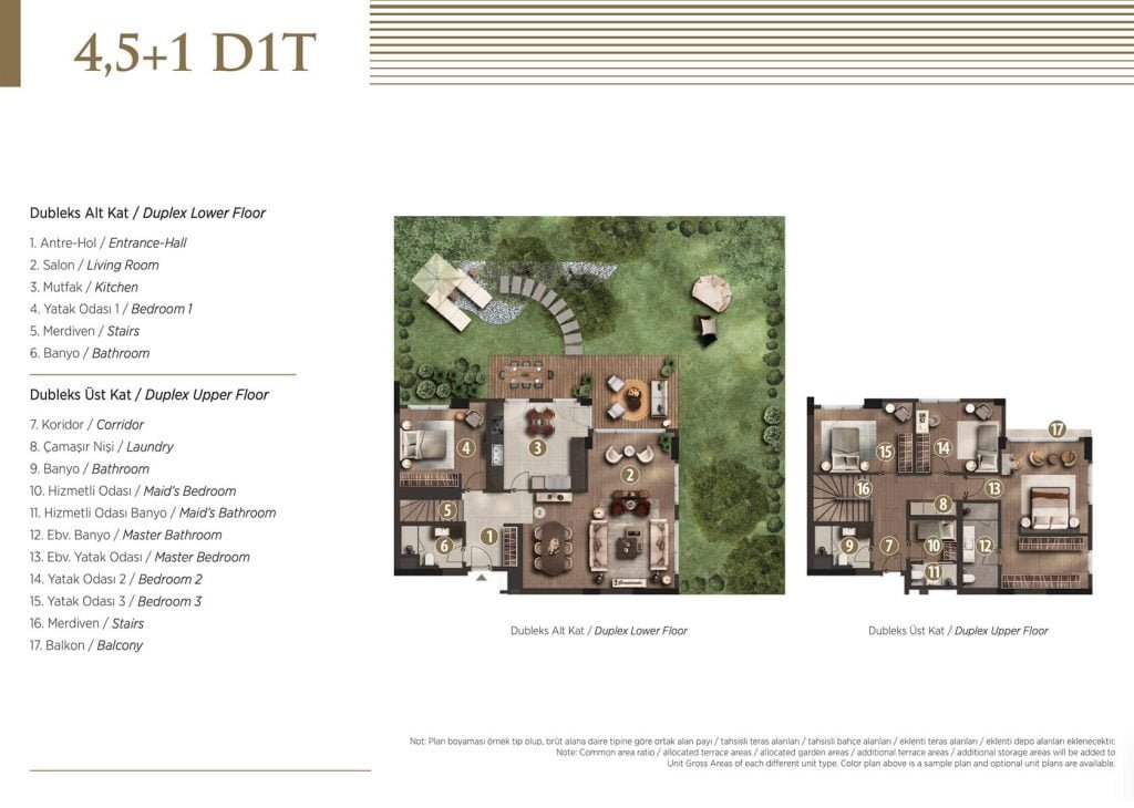 Referans Gokturk Floor Plan 4.5+1