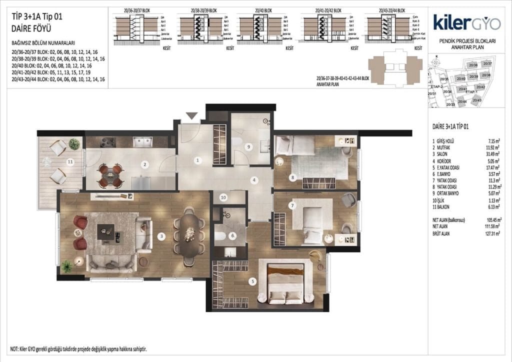 Referans Pendik Floor Plan