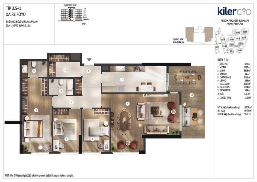 Referans Pendik Floor Plan