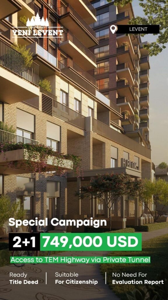 Dap Yeni Levent 2+1