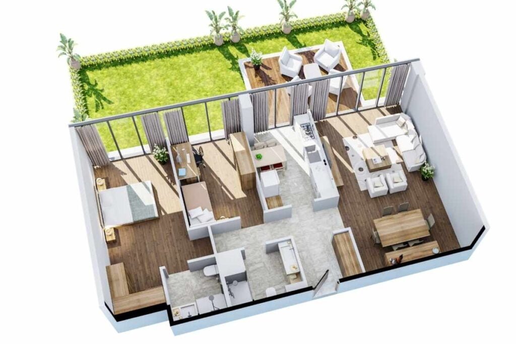 We Istanbul 2+1 Floor Plan