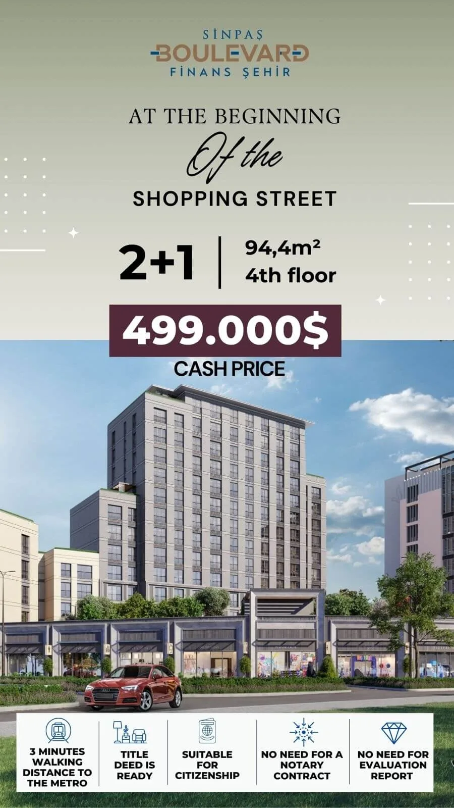 Sinpas Boulevard Finans Sehir