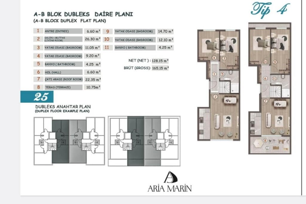 Aria Marin Floor Plan