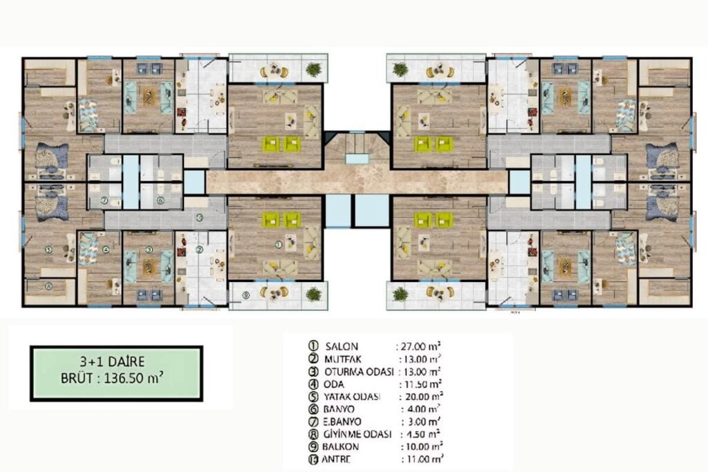 Marin City Floor Plan