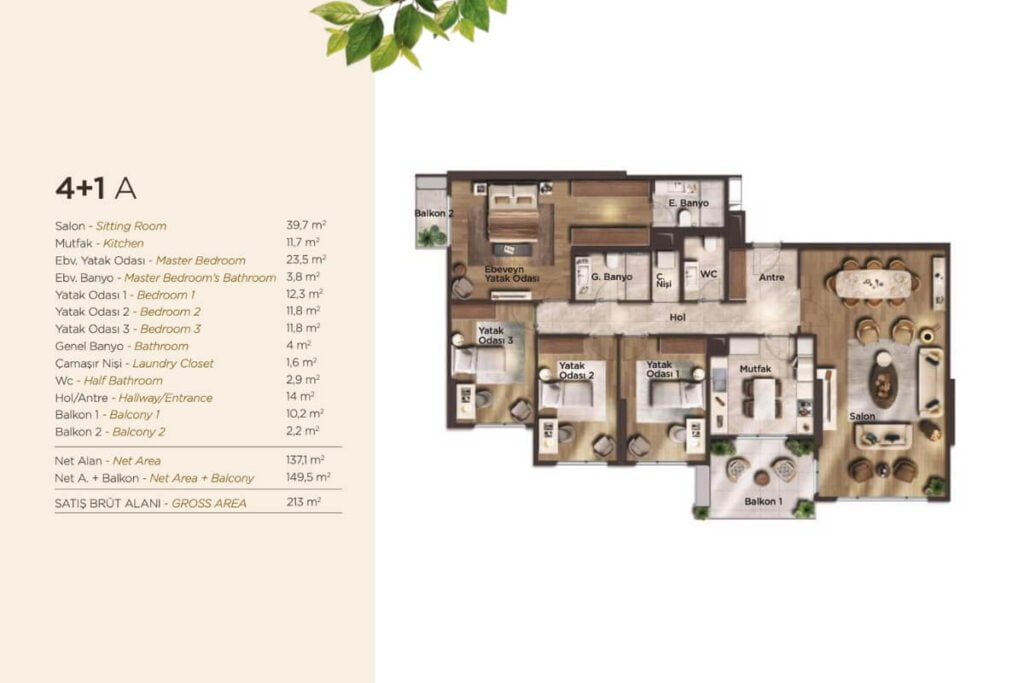 Referans Beylikduzu Floor Plan