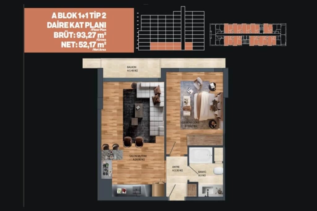 Empire Sea Beylikduzu Floor Plan