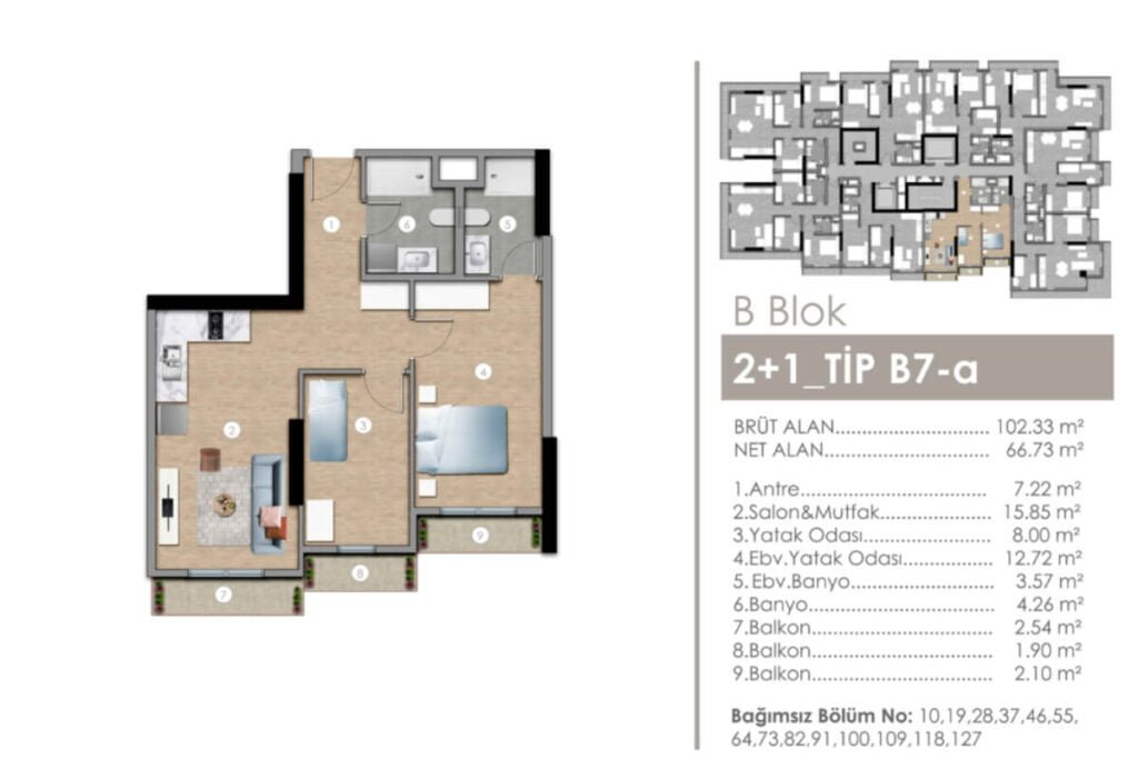 Mari Vadi Evleri Floor Plan