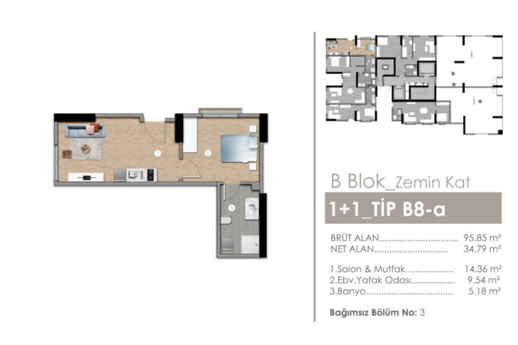 Mari Vadi Evleri Floor Plan