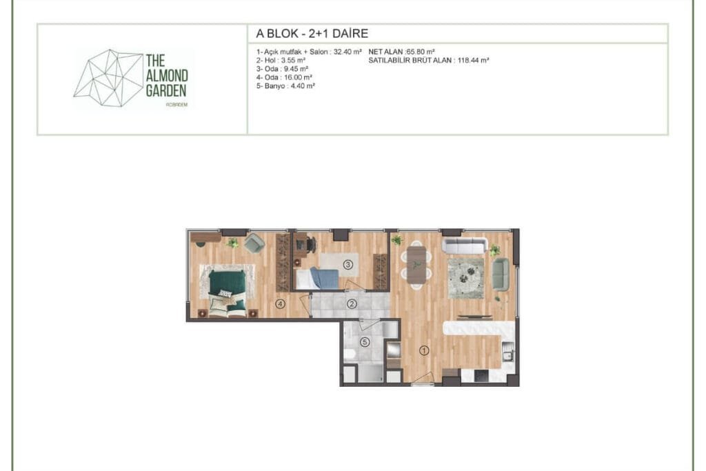 Almond Garden Floor Plan