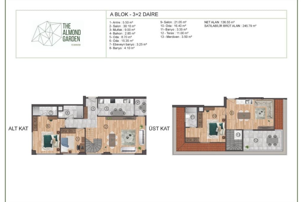 Almond Garden Floor Plan