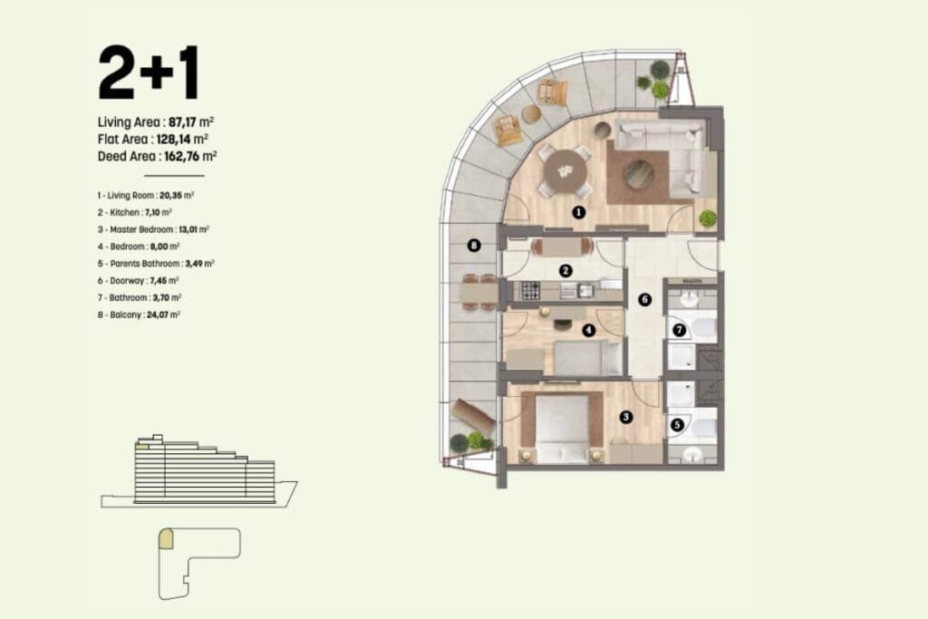 Qadraj Pendik Floor Plan