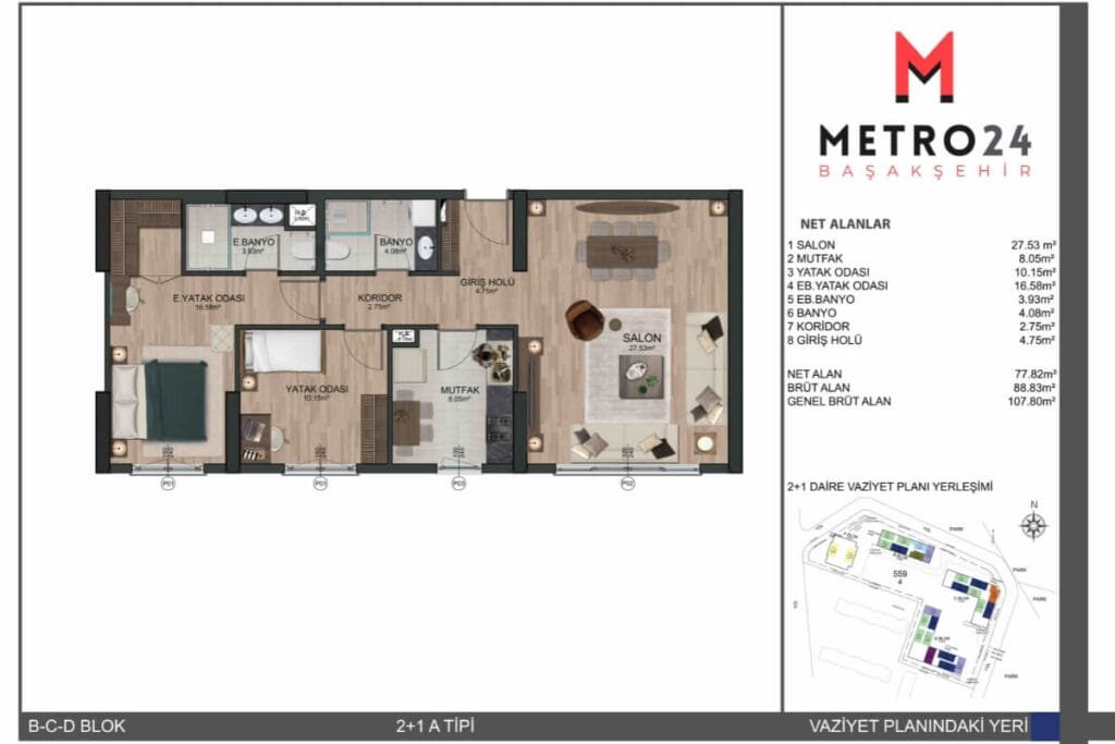 Metro24 basaksehir Floor plan