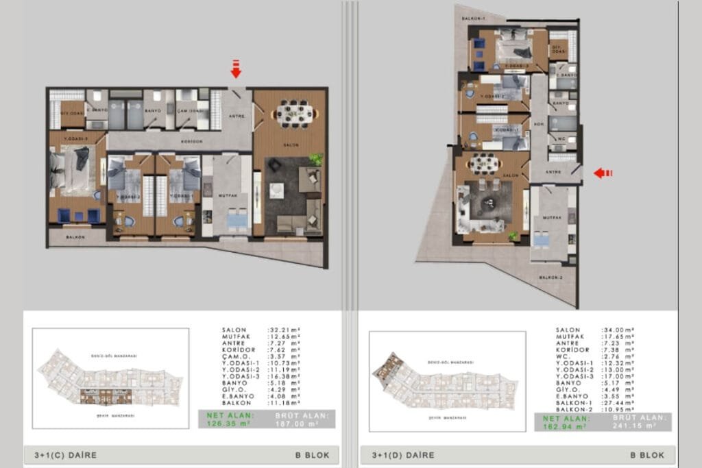 Favorist Alkent Floor Plan