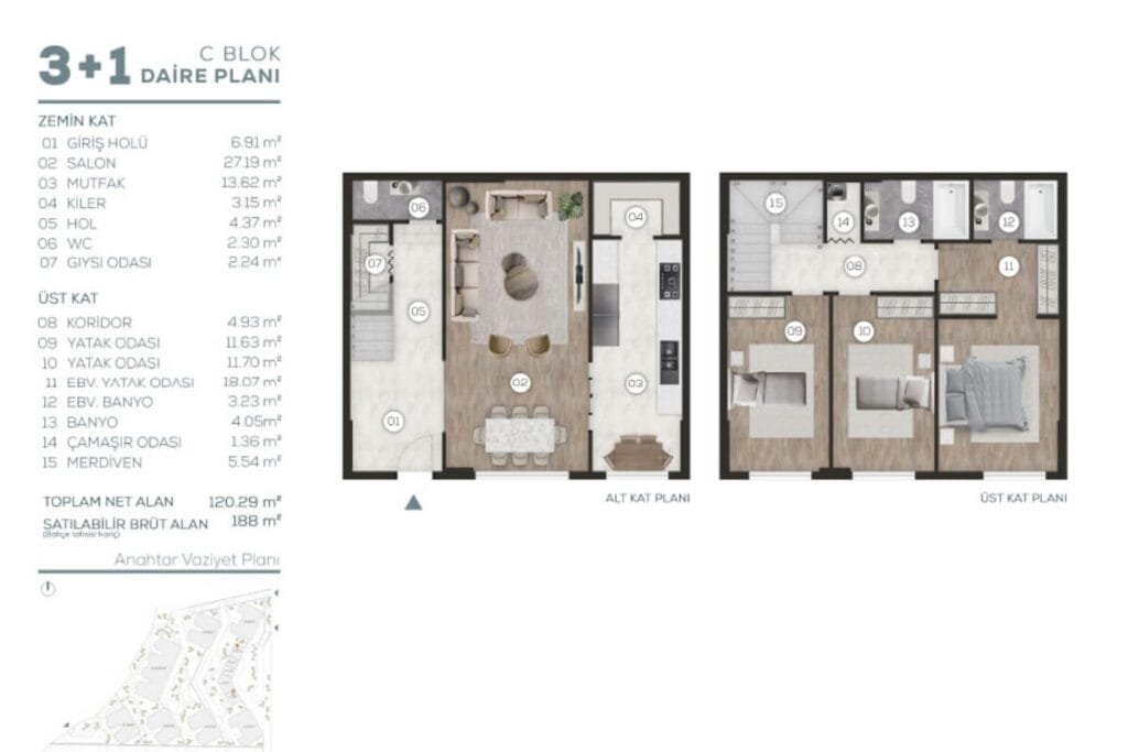 Feza Park 2 Floor Plan