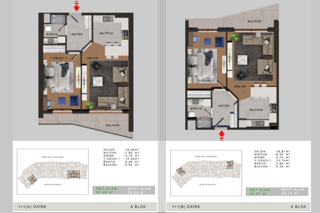 Favorist Alkent Floor Plan