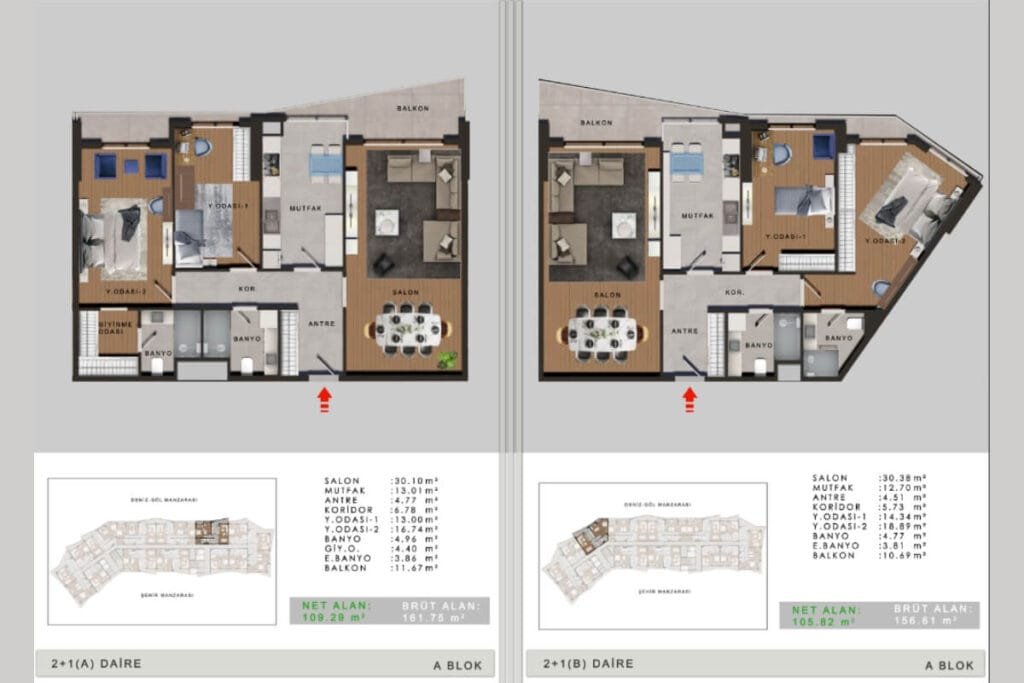 Favorist Alkent Floor Plan