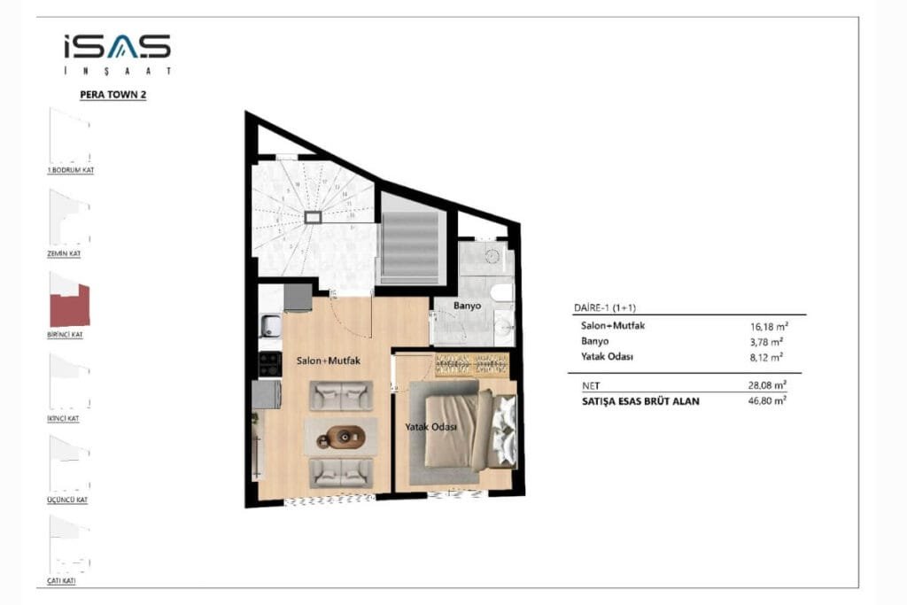 Pera Town 2 Floor Plan