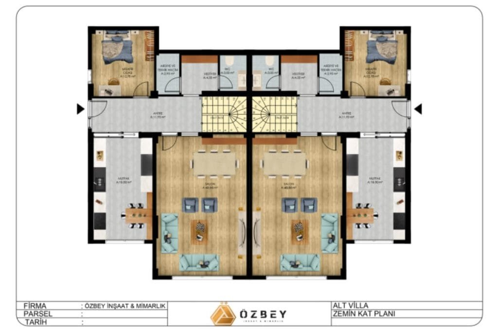 Beykoru Villas Floor Plan