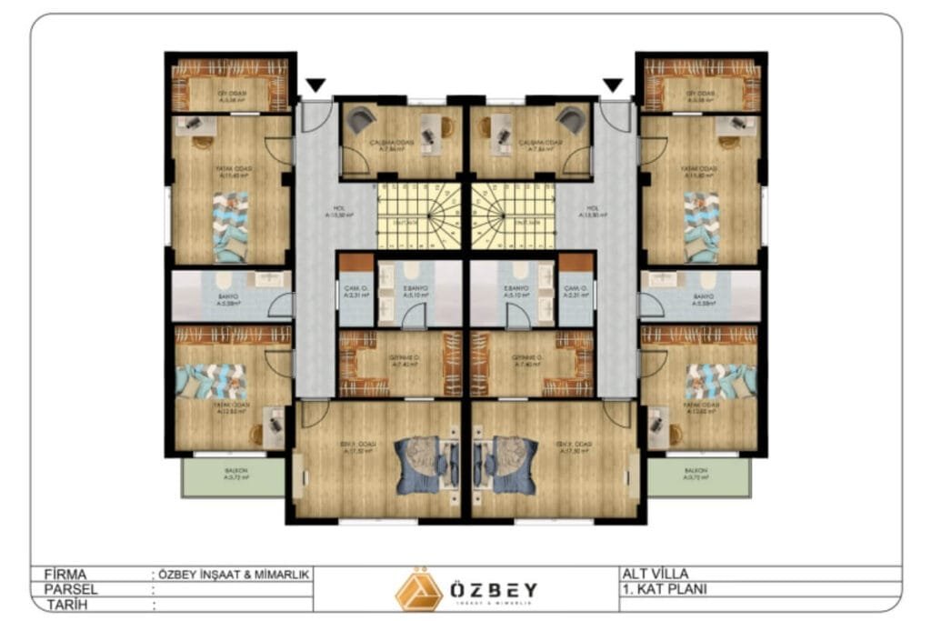 Beykoru Villas Floor Plan