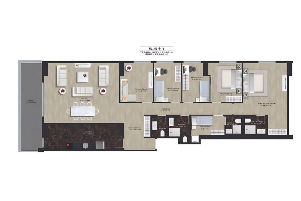 Mina Towers Floor Plan