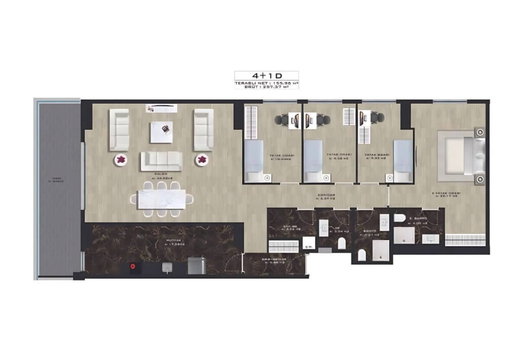 Mina Towers Floor Plan