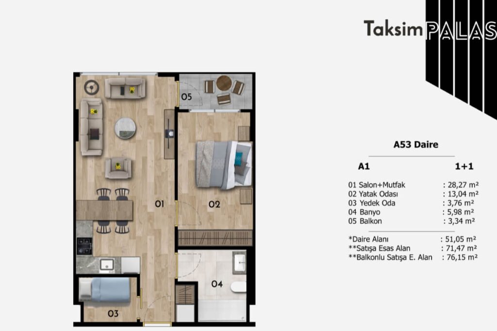 Taksim Palas Floor Plan