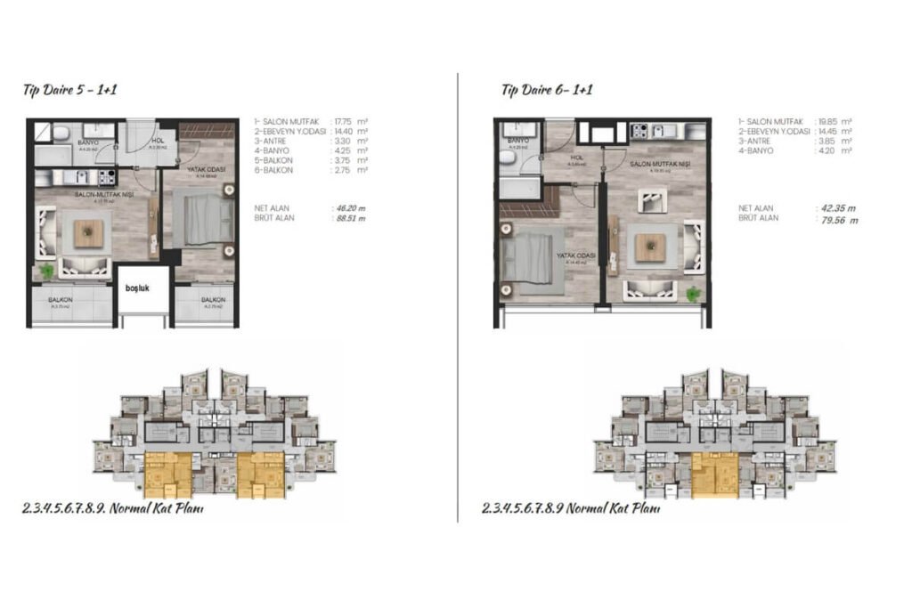 Kilic Life Maslak Floor Plan
