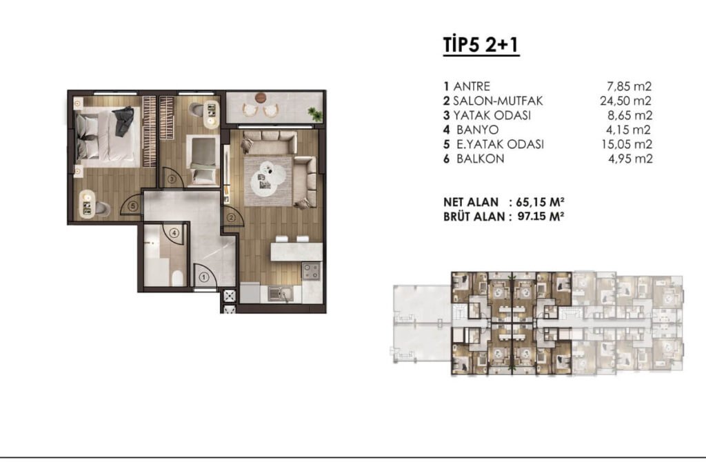 Kilic Vadi Beylikduzu 9 Kilic Life Beylikduzu Floor Plan