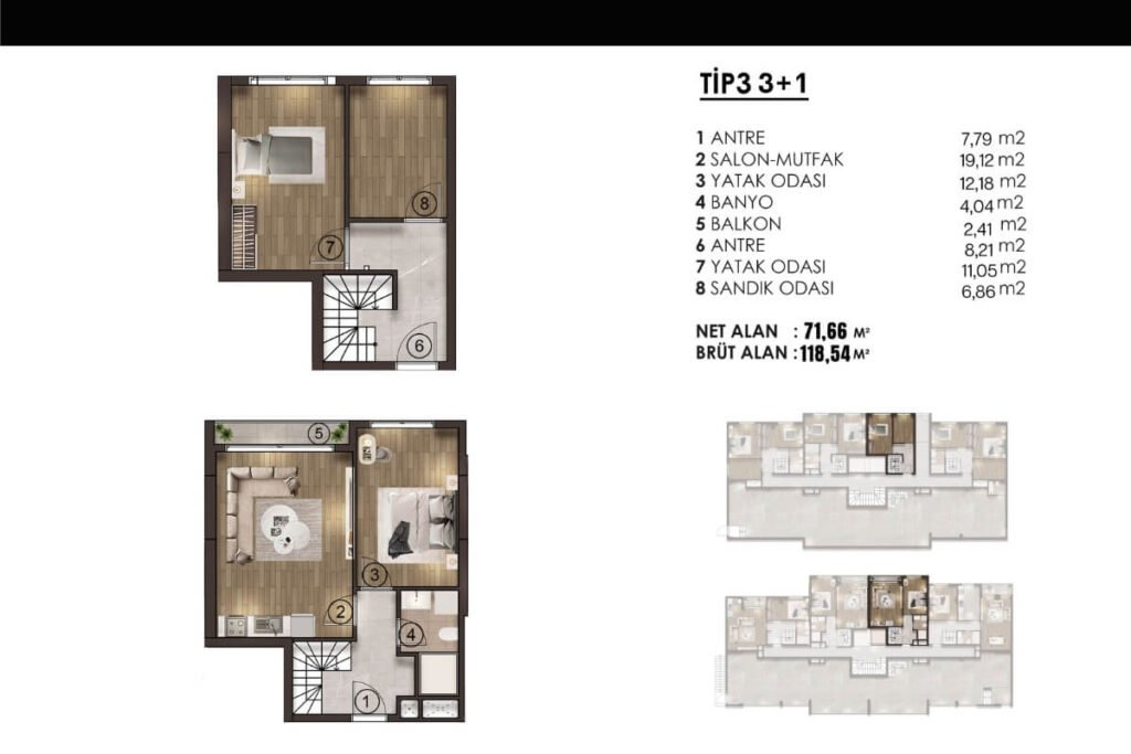 Kilic Vadi Beylikduzu 10 Kilic Life Beylikduzu Floor Plan