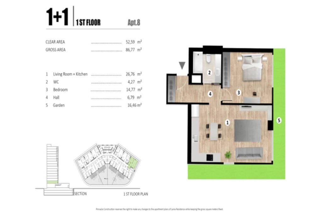 Lania Residence Bagcilar Floor Plan