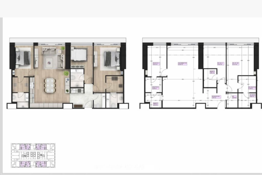Tasyapi Sisli Floor Plan 3+1