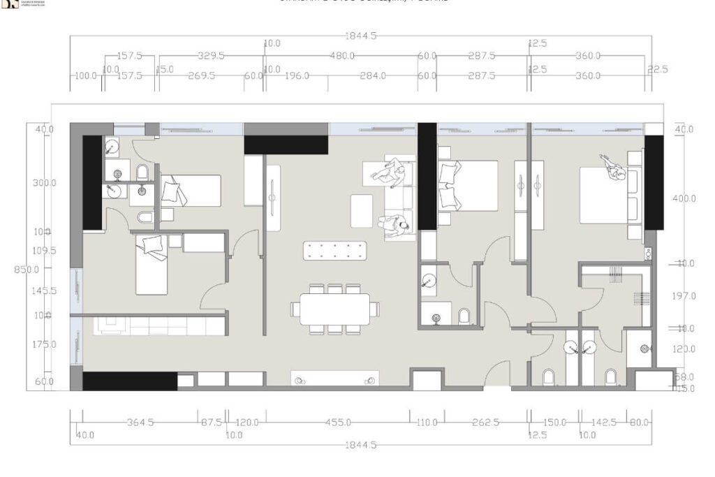 Tasyapi Sisli Floor Plan 4+1