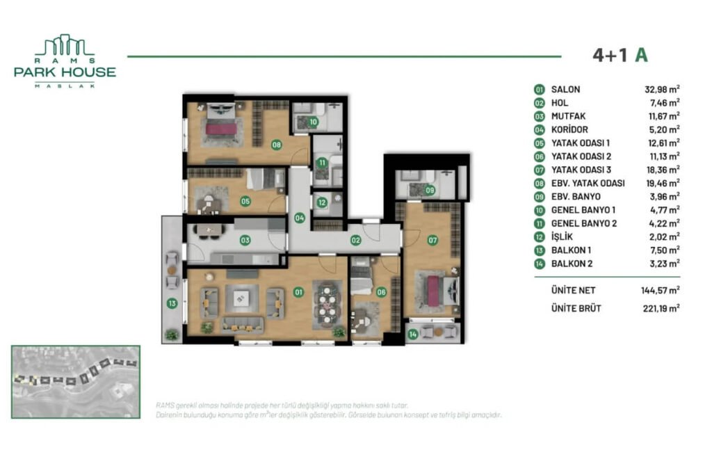 RAMS Park House Maslak