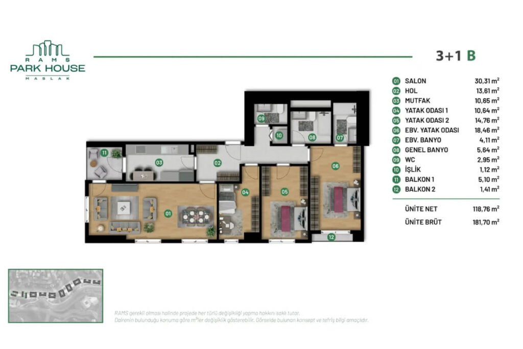 RAMS Park House Maslak