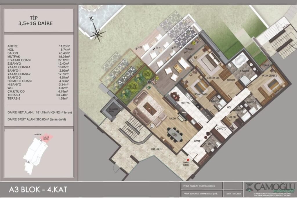 Cinar 107 Floor Plan